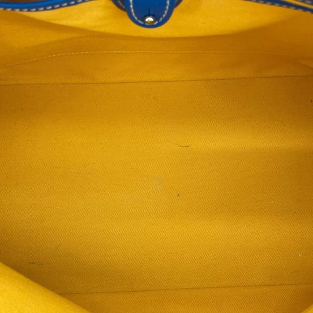 ゴヤール GOYARD ヴァンドームMM ブルー PVC レディース ハンドバッグ